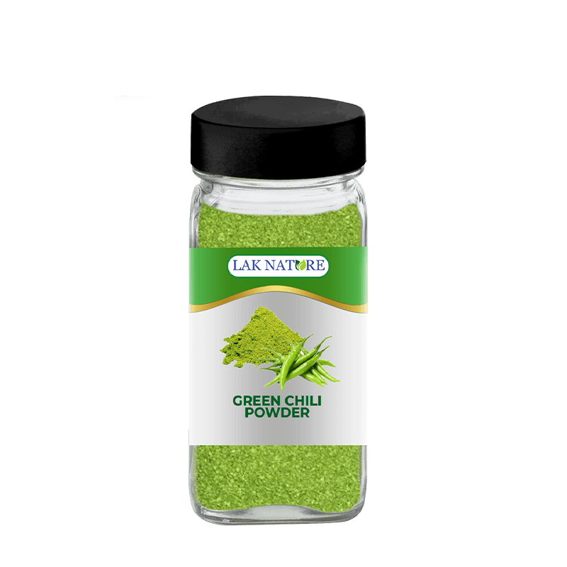 Green Chili Powder Bottle