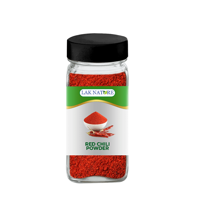 Red Chili Powder Bottle